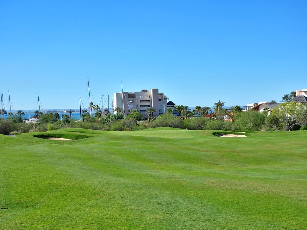 14th Hole at El Cortes Puerta Cortes Golf Club (612 Yard Par 5)